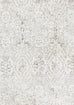 Madison Ivory And Grey Traditional Distressed Round Rug