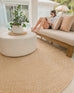 Malia Beige Braided Flatweave Indoor Outdoor Oval Rug