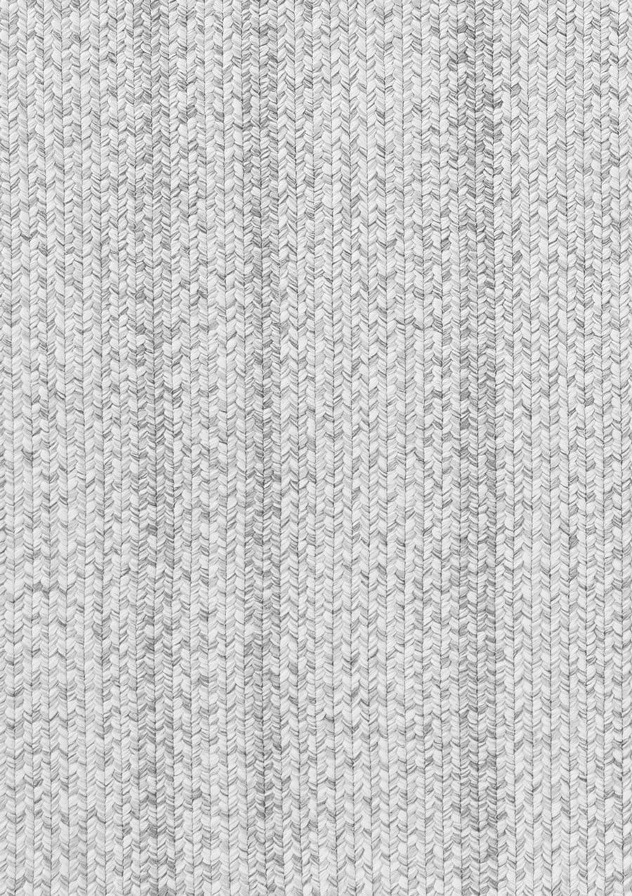 Mika Grey Braided Flatweave Indoor Outdoor Rug