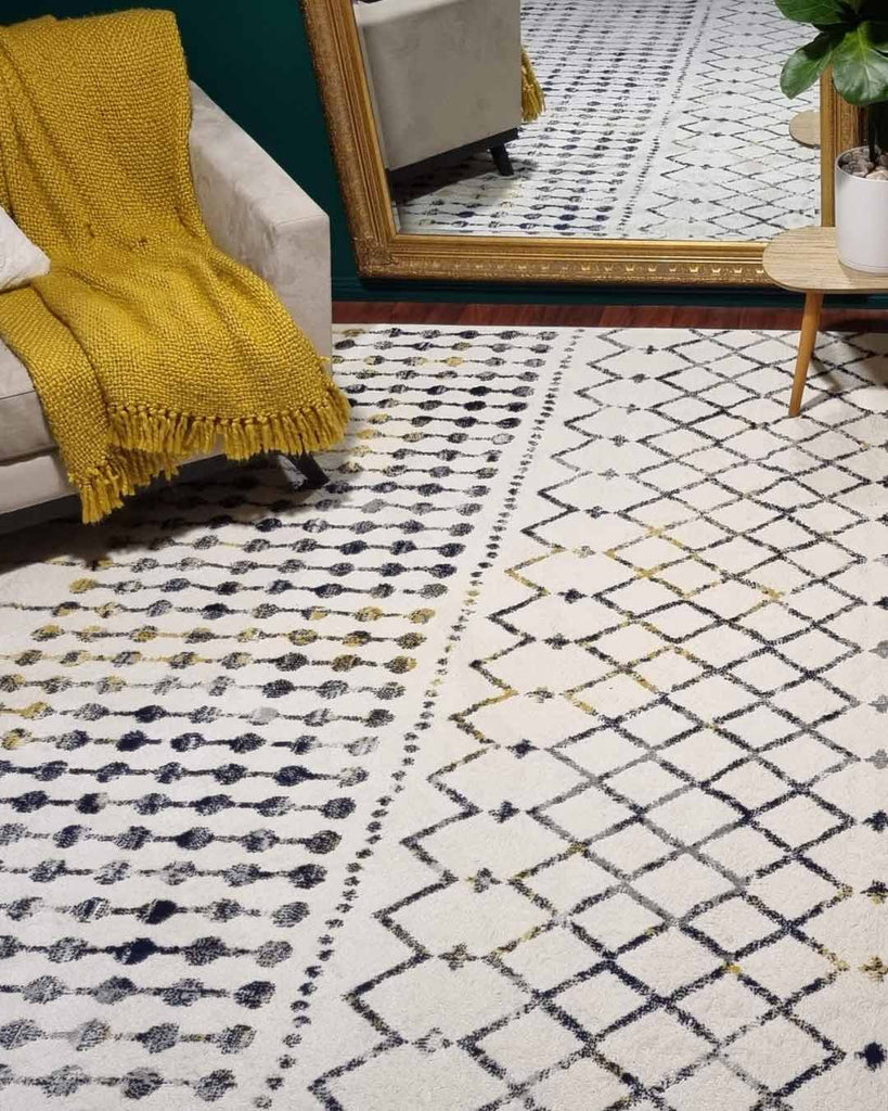 Molly Multi-Colour Tribal Diamond Rug