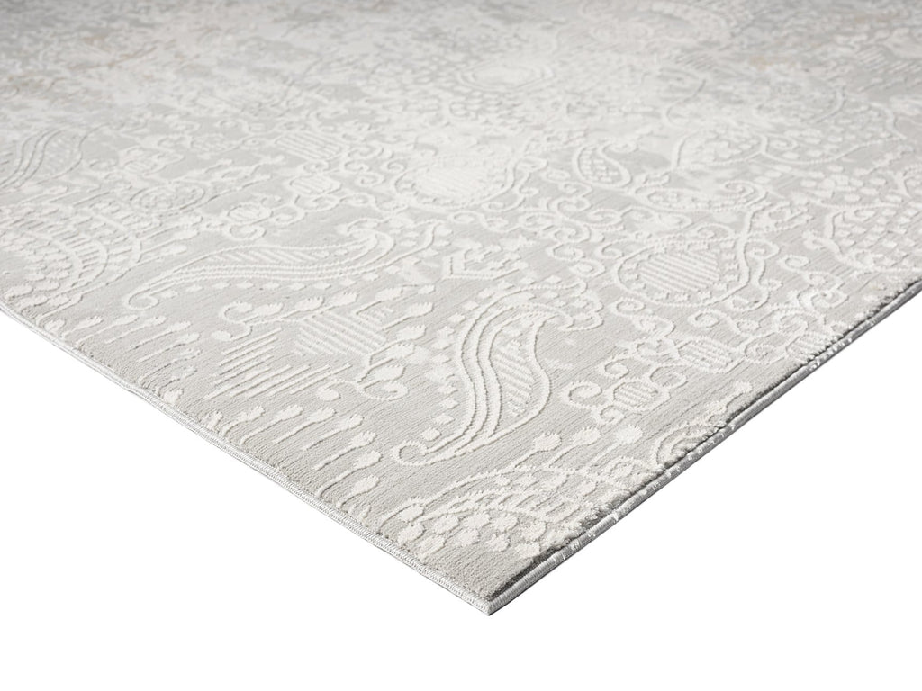 Montana Ivory Distressed Runner Rug