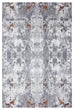 Neve Blue Grey and Bronze Transitional Motif Rug