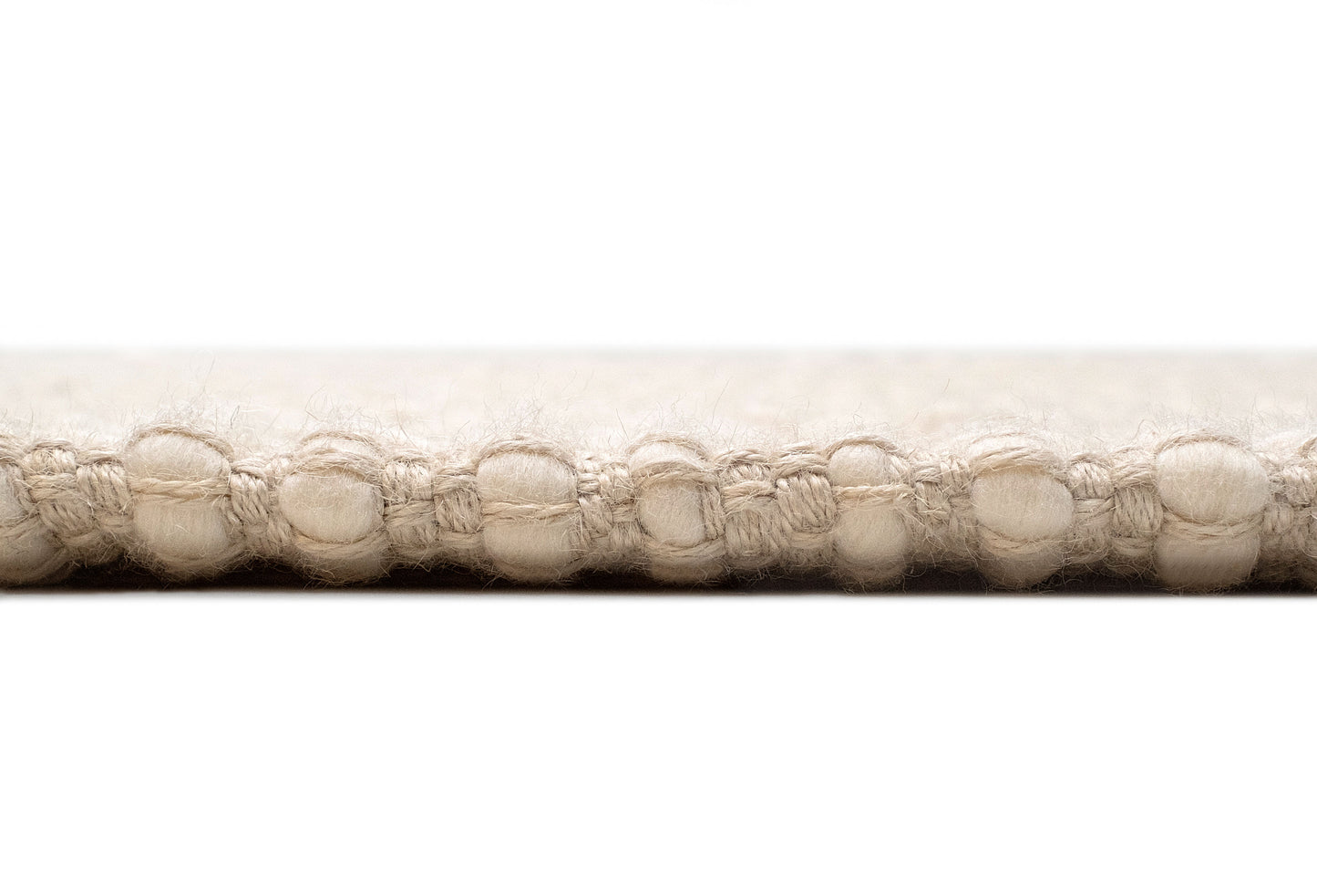 Nicar Ivory Handwoven Jute and Wool Rug