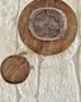 Omaira Ivory Textured Wool Round Rug