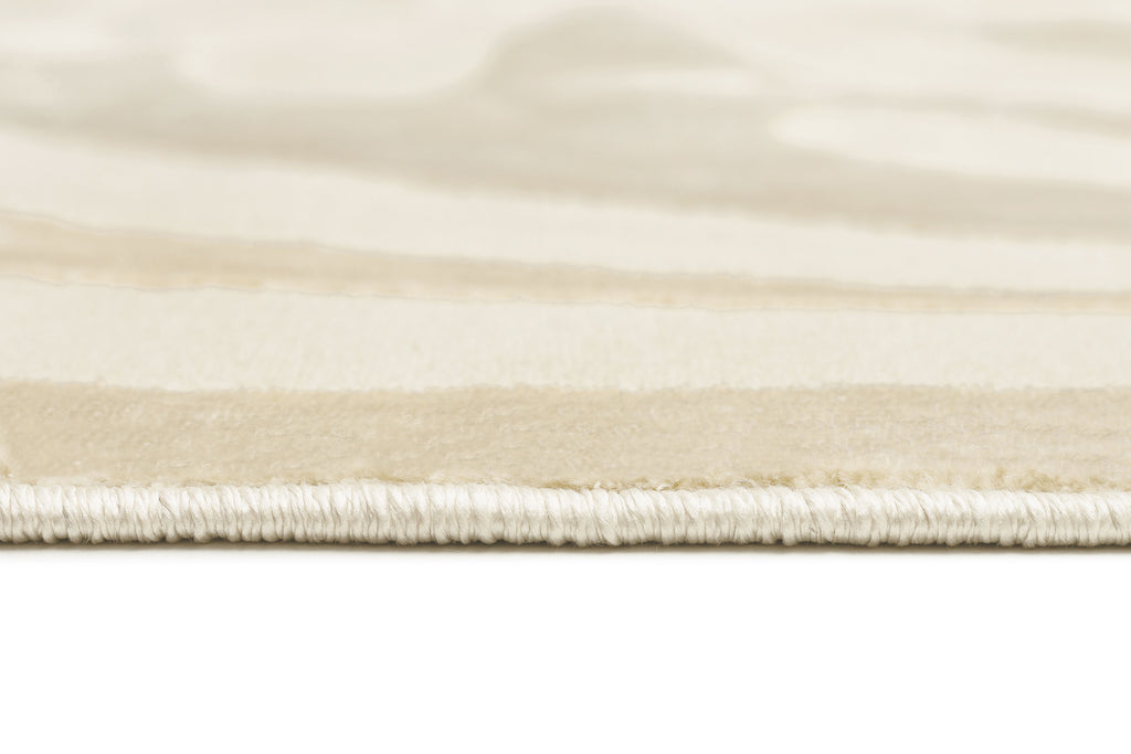 Palila Textured Abstract Neutral Washable Rug