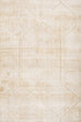 Parker Beige and Ivory Geometric Viscose Rug