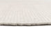 Pella Cream and Grey Textured Flatweave Round Rug