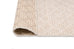 Piper Diamond Bleached Jute Runner Rug
