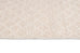 Piper Diamond Bleached Jute Runner Rug
