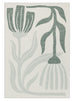 Quella Green Botanical Washable Rug
