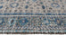 Ranya Blue and Grey Floral Distressed Rug