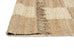 Riley Natural and Bleached Checkered Jute Runner Rug