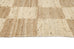 Riley Natural and Bleached Checkered Jute Runner Rug
