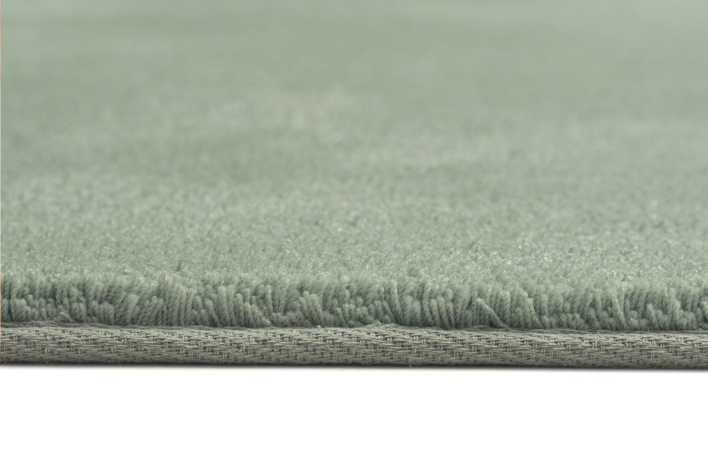 Romilly Sage Green Shag Rug