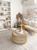Sadiya Ivory and Grey Distressed Tribal Rug