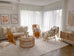 Sadiya Ivory and Grey Distressed Tribal Rug