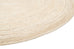 Sete Bleached Hand-Braided Round Jute Rug