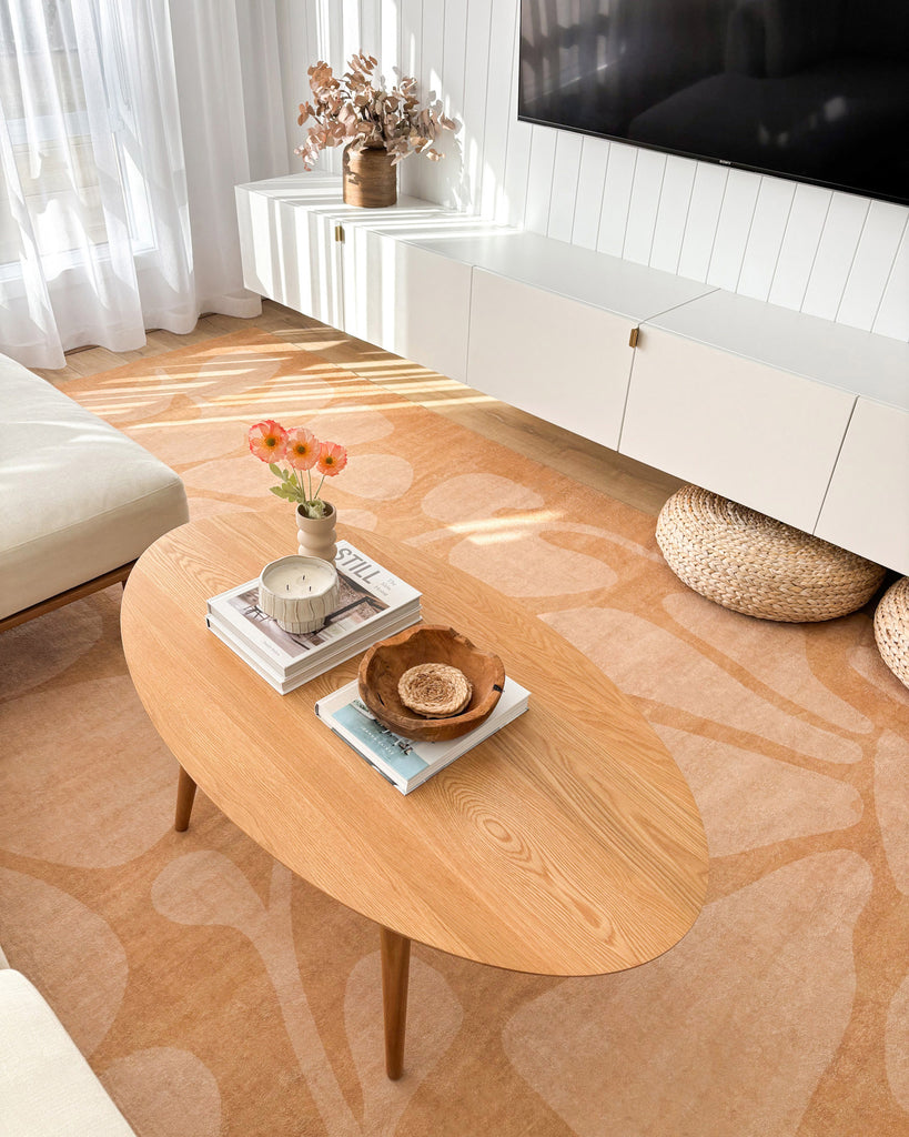 Shahi Beige Botanical Washable Rug