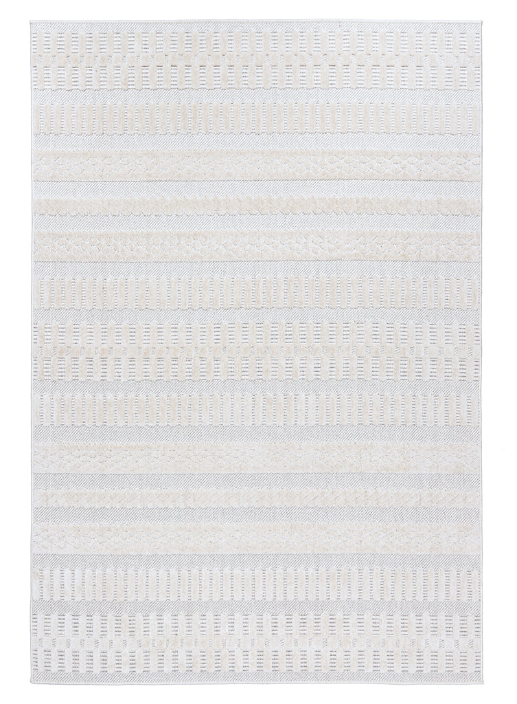 Sophie Ivory Cream Tribal Indoor Outdoor Rug