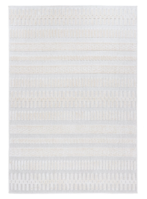 Sophie Ivory Cream Tribal Indoor Outdoor Rug