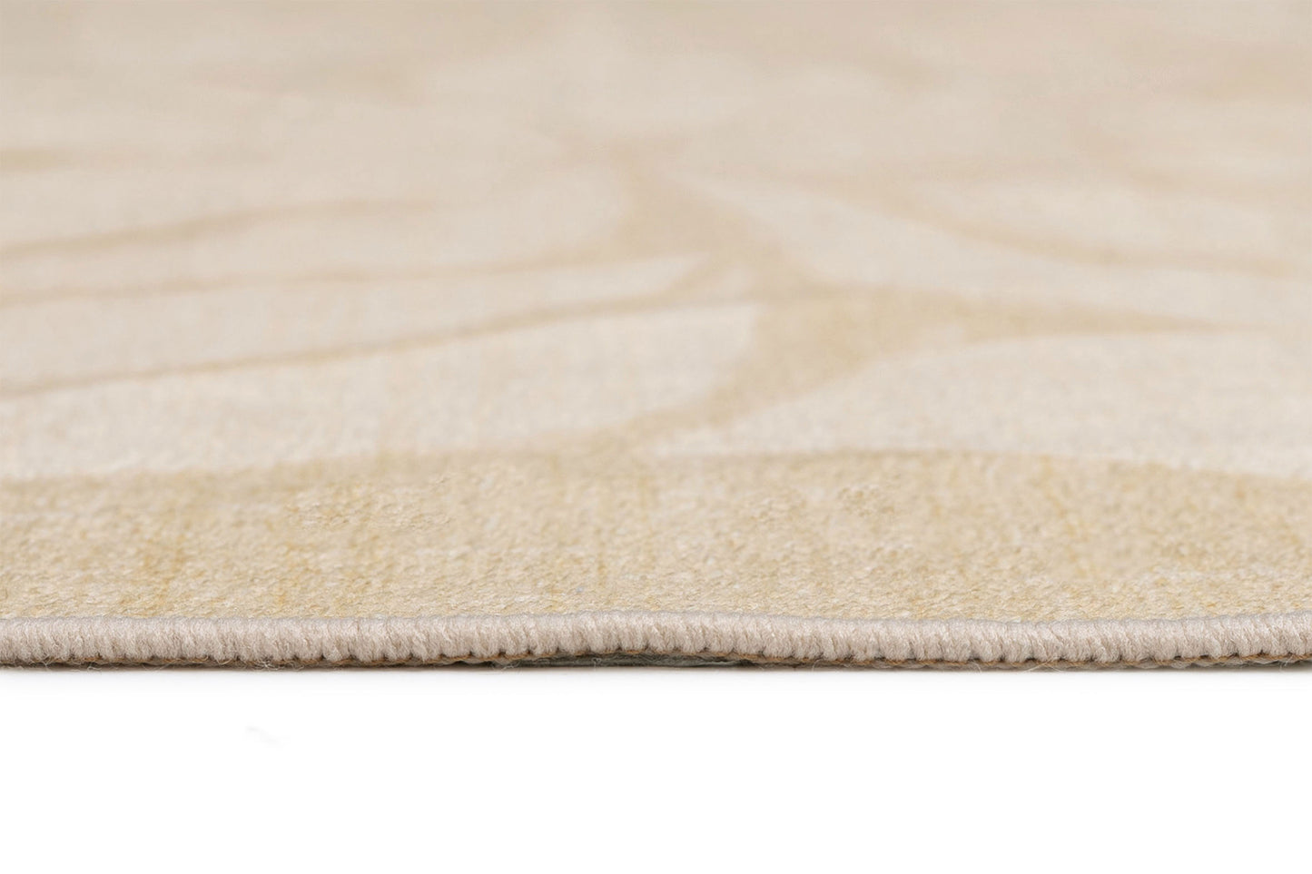 Talari Warm Yellow Botanical Washable Rug