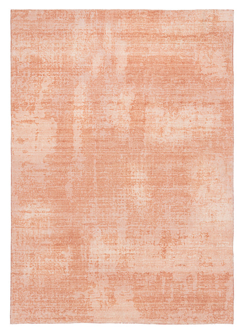 Tammy Pink Coral Minimal Washable Rug