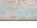 Tavi Blue and Pink Multi-Colour Distressed Washable Rug