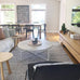 Vaasa Marbled Grey Chunky Wool Rug