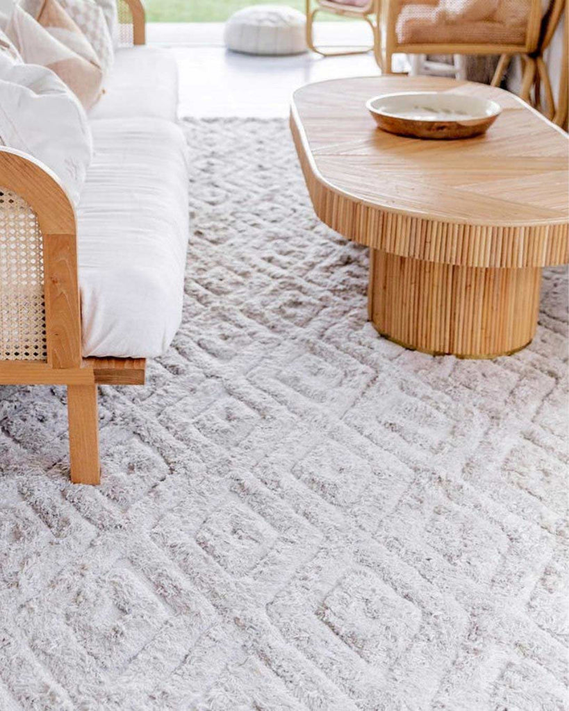 Yasmin Grey Tribal PET Rug