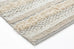 Zoya Tribal Ivory Shag Rug