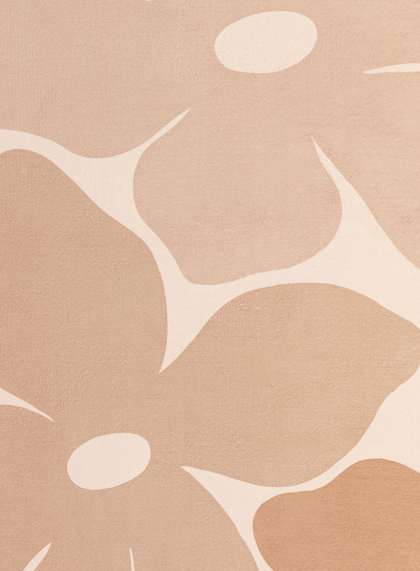 Zuli Peach Flowers Rollie Pollie Playmat