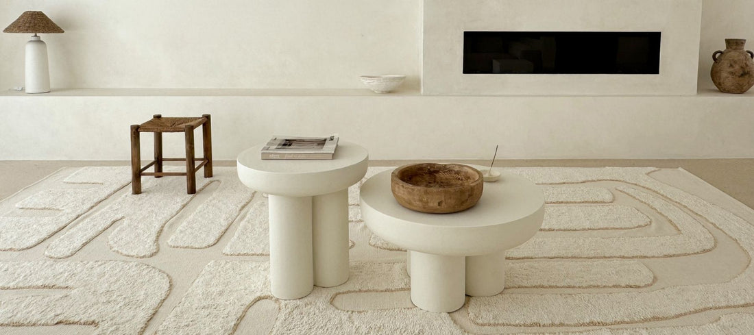 What are some tips for decorating with rugs?