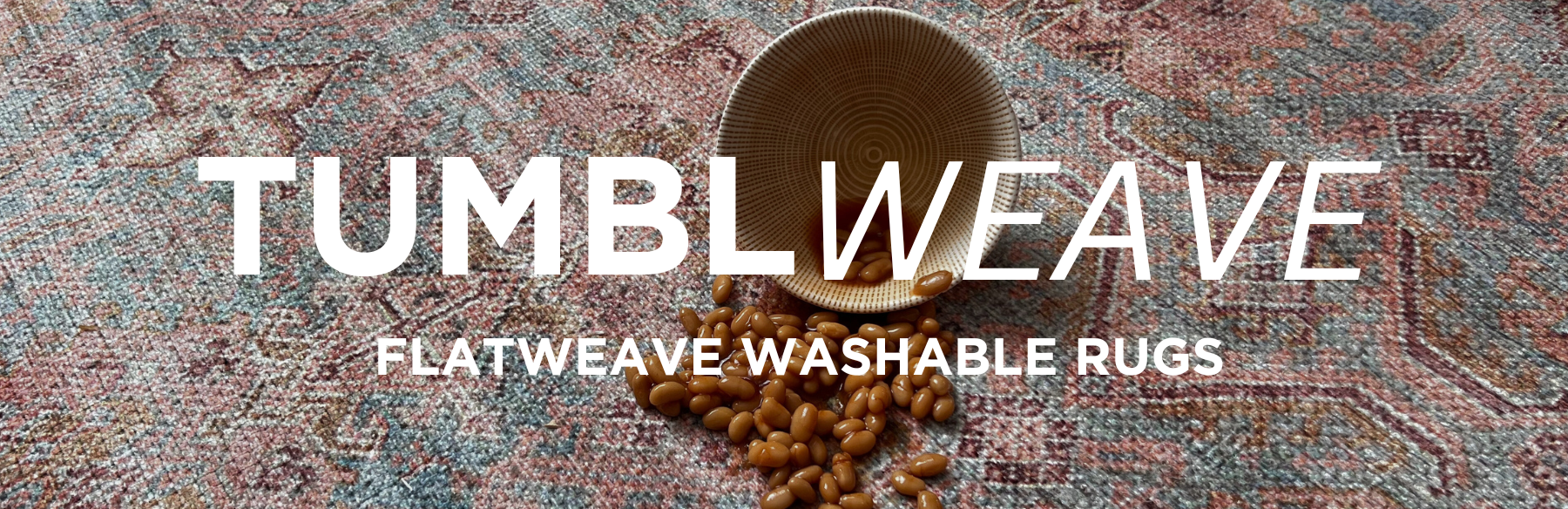 TUMBLweave: Flatweave Washable Rugs