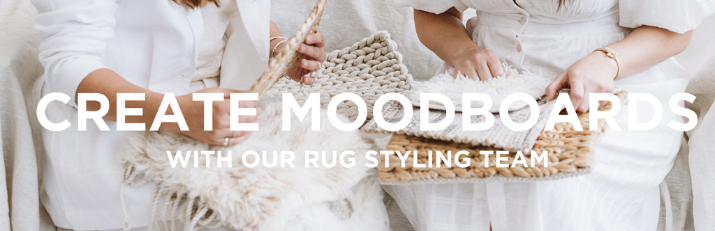 Create Moodboards With Our Rug Styling Team