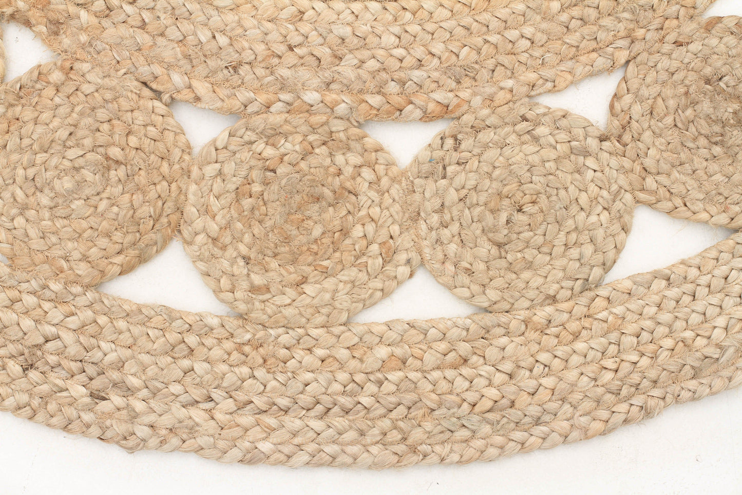 Kochi Hand-Braided Round Jute Rug
