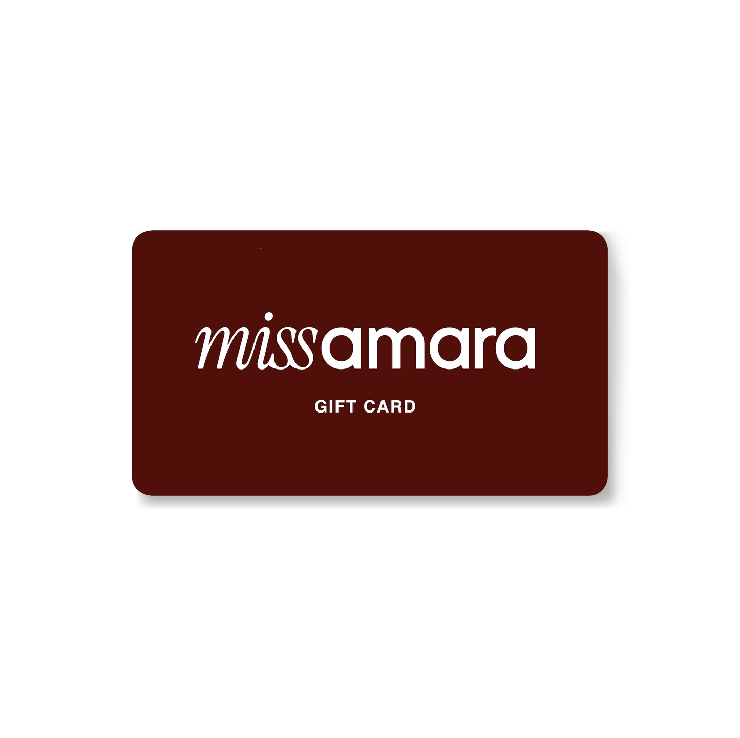 Miss Amara Gift Card (Voucher)
