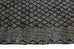 Adisa Scandi Diamond Pattern Charcoal Flatweave Rug