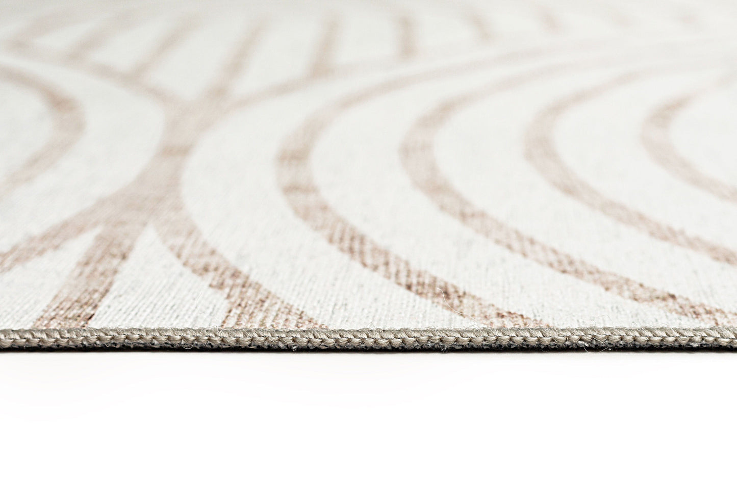 Adlin Beige Cream Indoor Outdoor Washable Rug