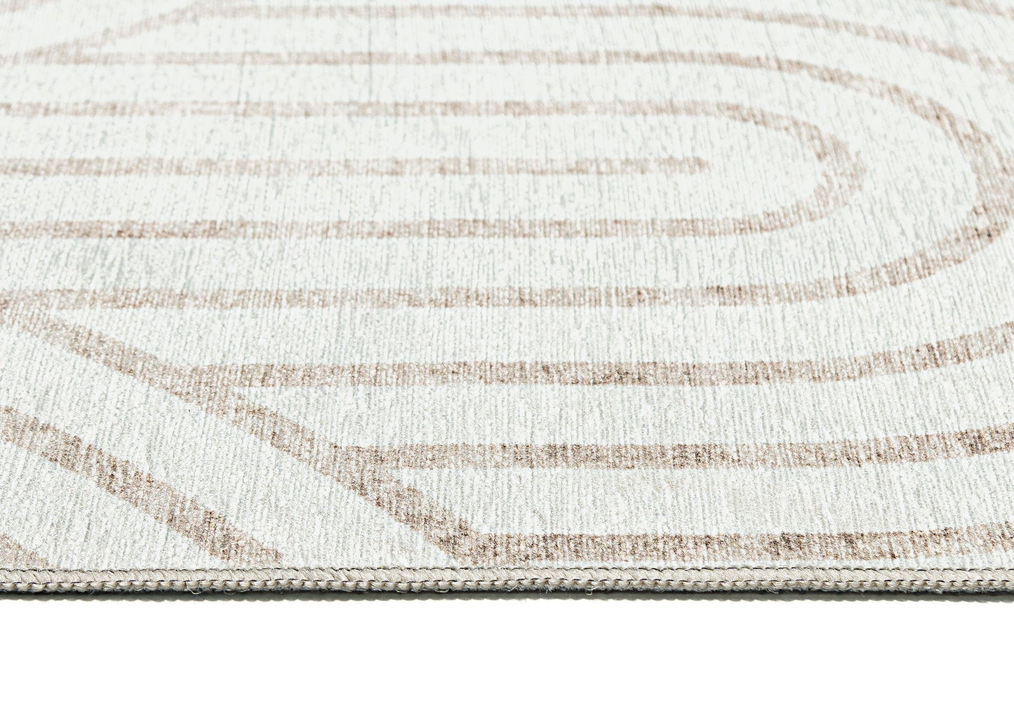 Adlin Beige Cream Indoor Outdoor Washable Rug
