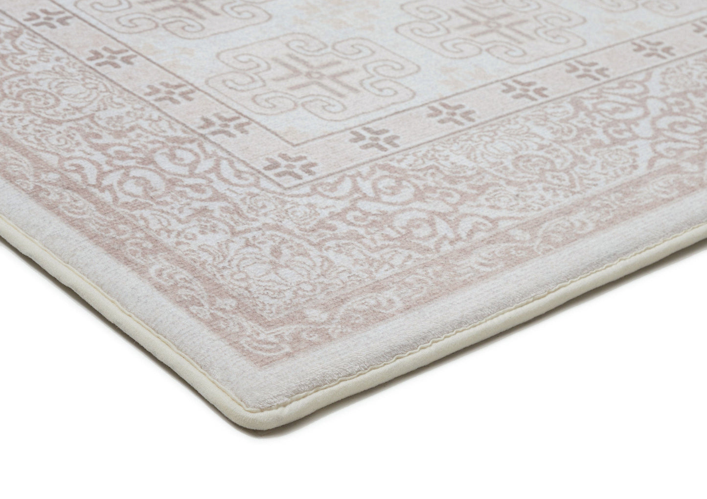 Aggy Pink Neutral Plush Rollie Pollie Playmat