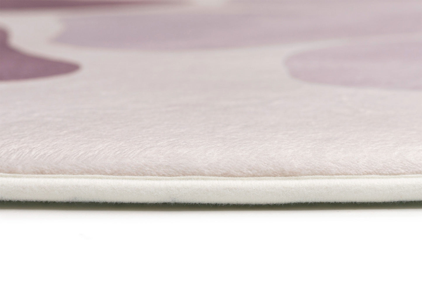 Aica Purple Flowers Rollie Pollie Round Playmat