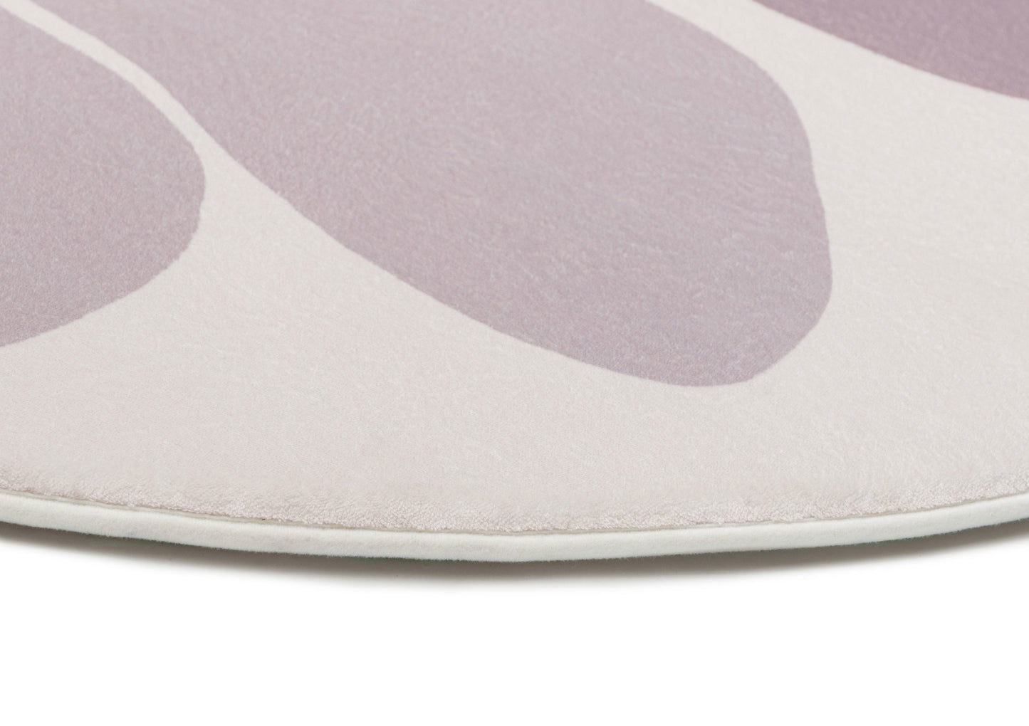 Aica Purple Flowers Rollie Pollie Round Playmat