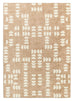 Alba Beige and Ivory Geometric Rollie Pollie Playmat