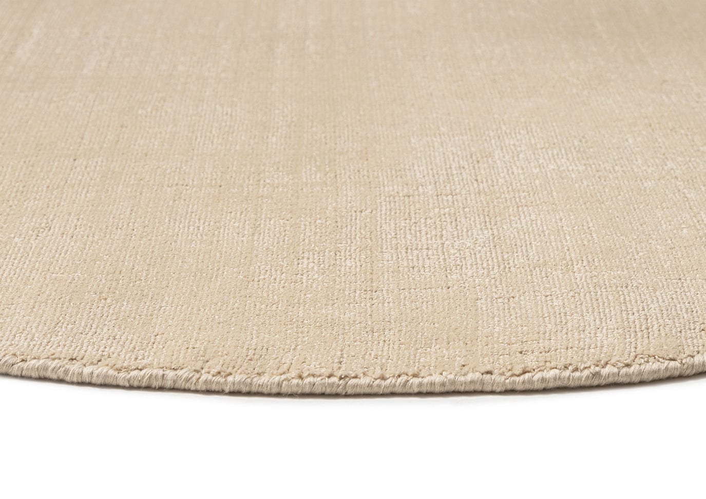 Alek Cream Handwoven Round Rug