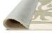 Alicia Sage Green Waves and Palms Washable Rug