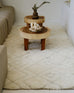 Alina Diamond Pattern Berber Wool Shag Rug