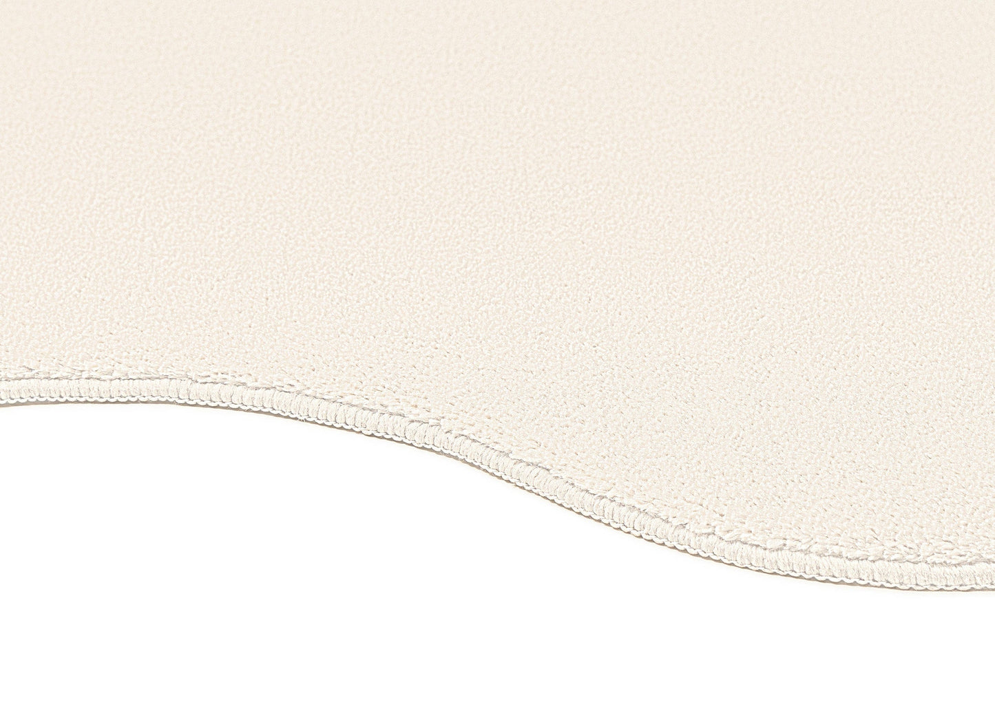 Allen Neutral Scallop Washable Rug