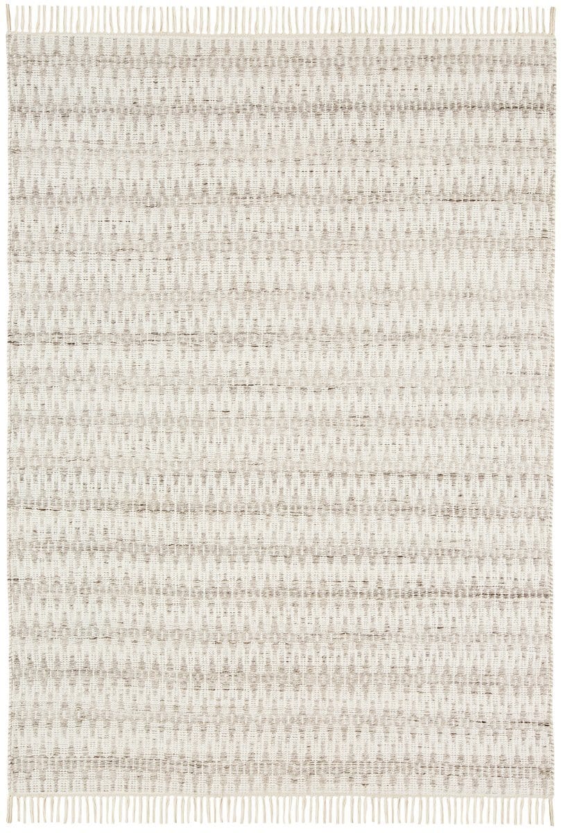 Alva Taupe & Ivory Flatweave Indoor Outdoor Rug