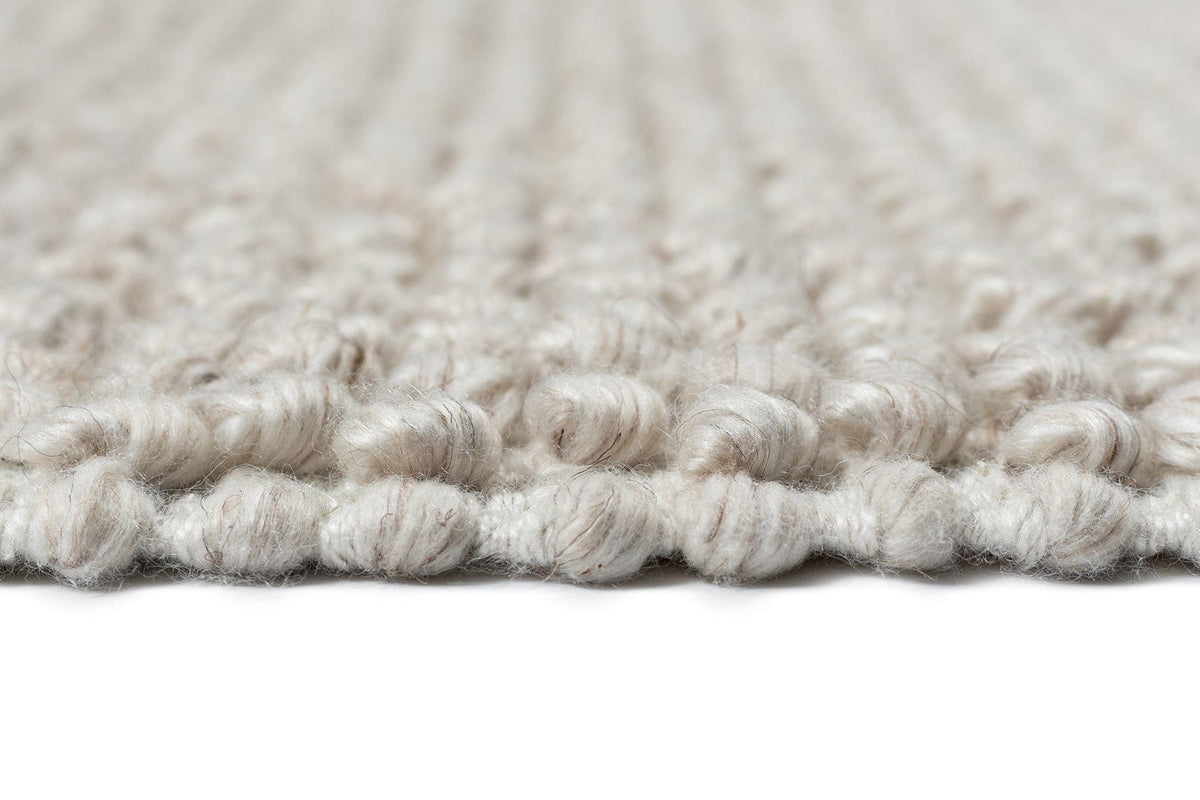 Amaia Light Grey Looped Indoor Outdoor Rug