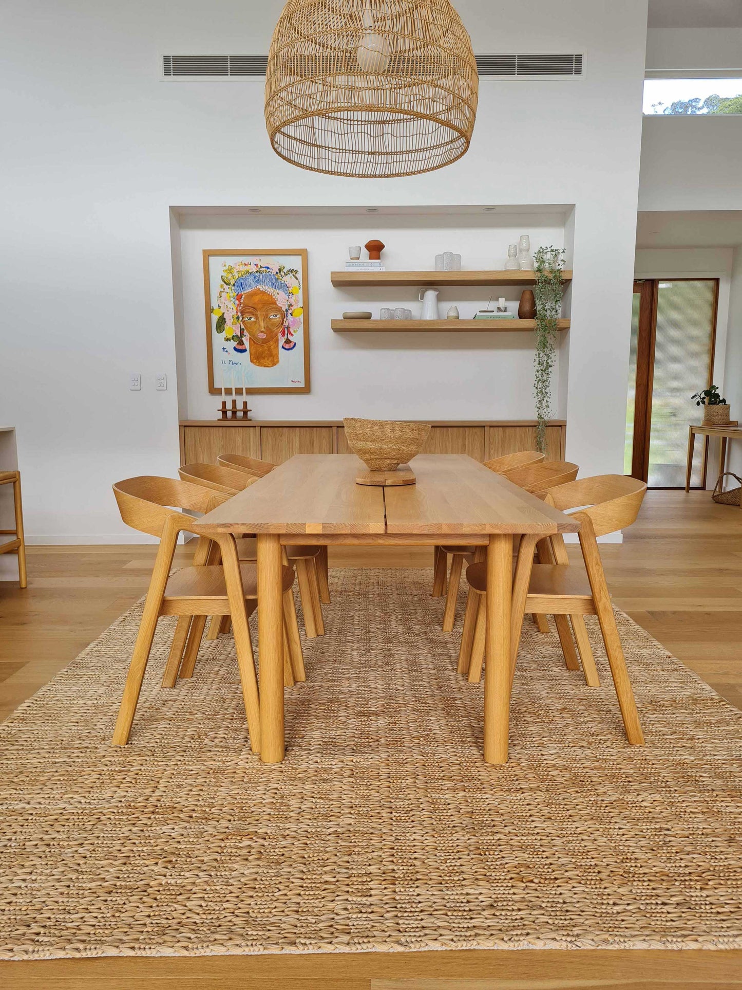 Amare Natural Braided Jute Rug